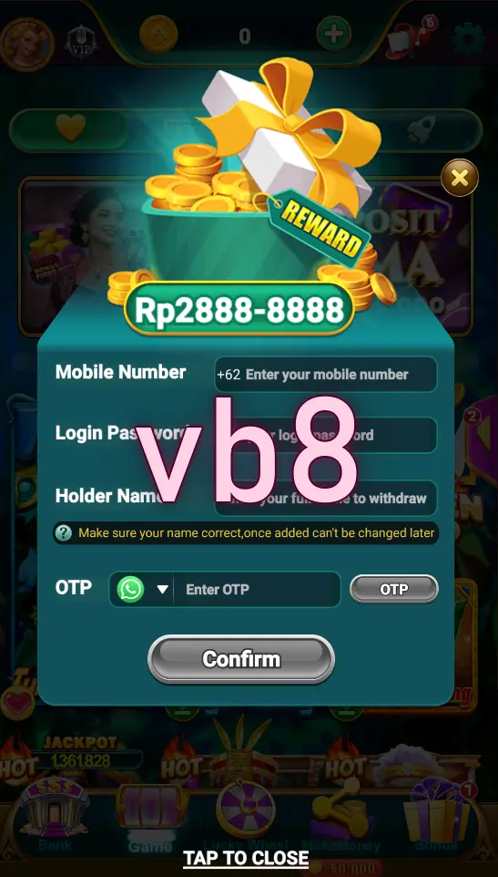vb8 লগইন